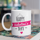 Mug personnalisé Happy valentine's day