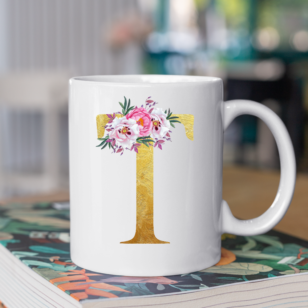 Mug en Céramique - Prénom avec Initiale – T-French