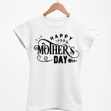 T-shirt Femme Personnalisé Happy mother's day