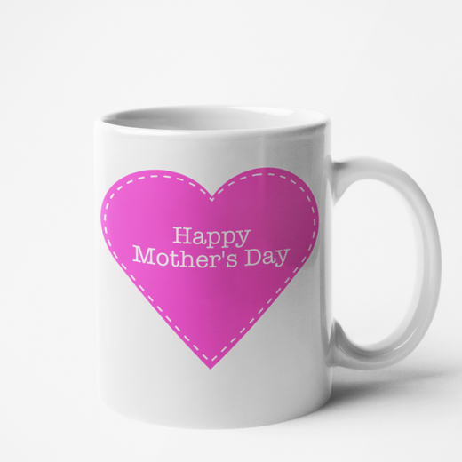 Mug blanc Personnalisé Happy Mother's day