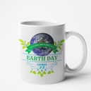Mug blanc Personnalisé Earth Day